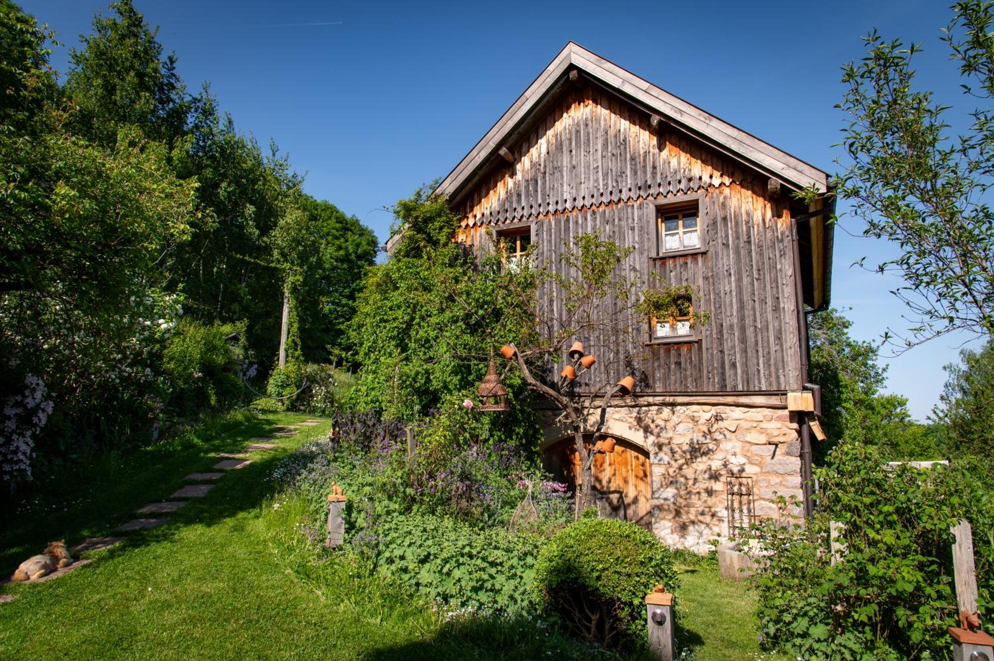 Gîte de charme - La Grange d’Hannah Orbey Exterior foto